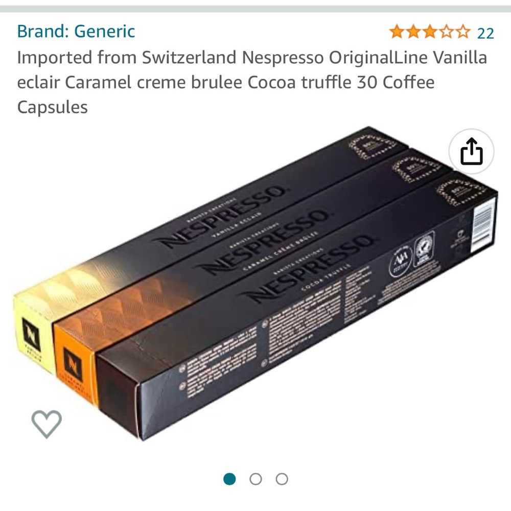 Nepresso Pods